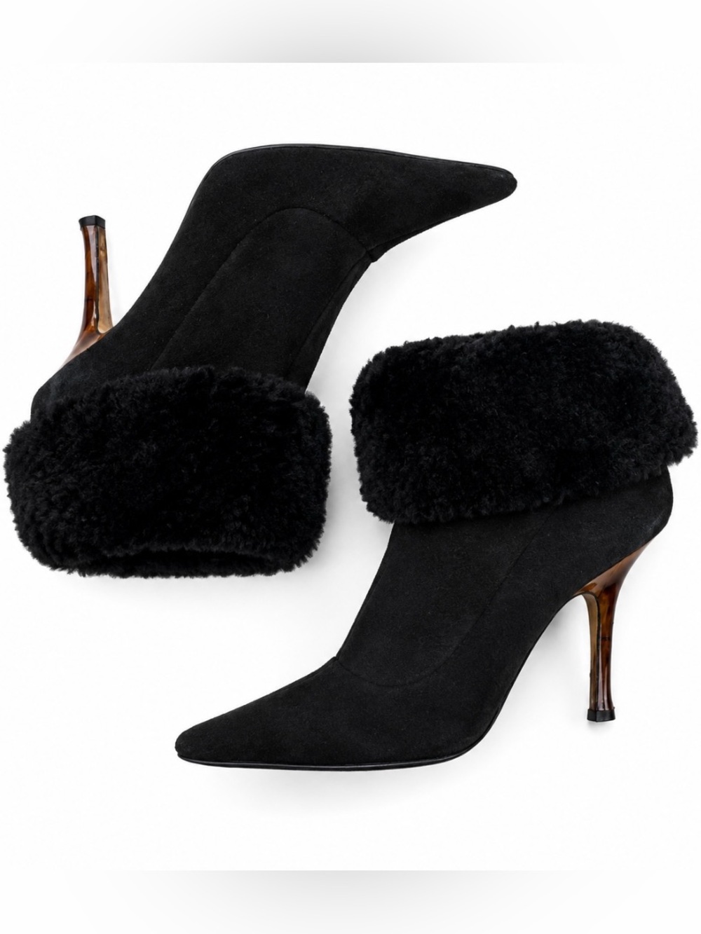 Authentic Jimmy Choo fur boots